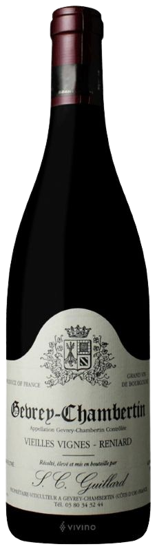 Domaine S.C. Guillard Gevrey-Chambertin Vieilles Vignes Reniard