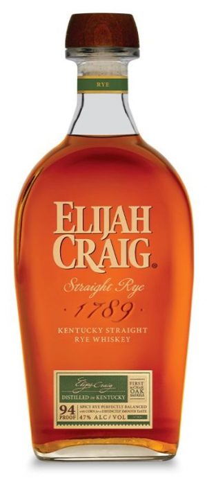Elijah Craig Straight Rye