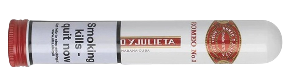 Romeo y Julieta No.3 tubed